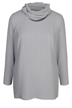 Трикотажная туника 1685АП, Серебро #133Са201685АП