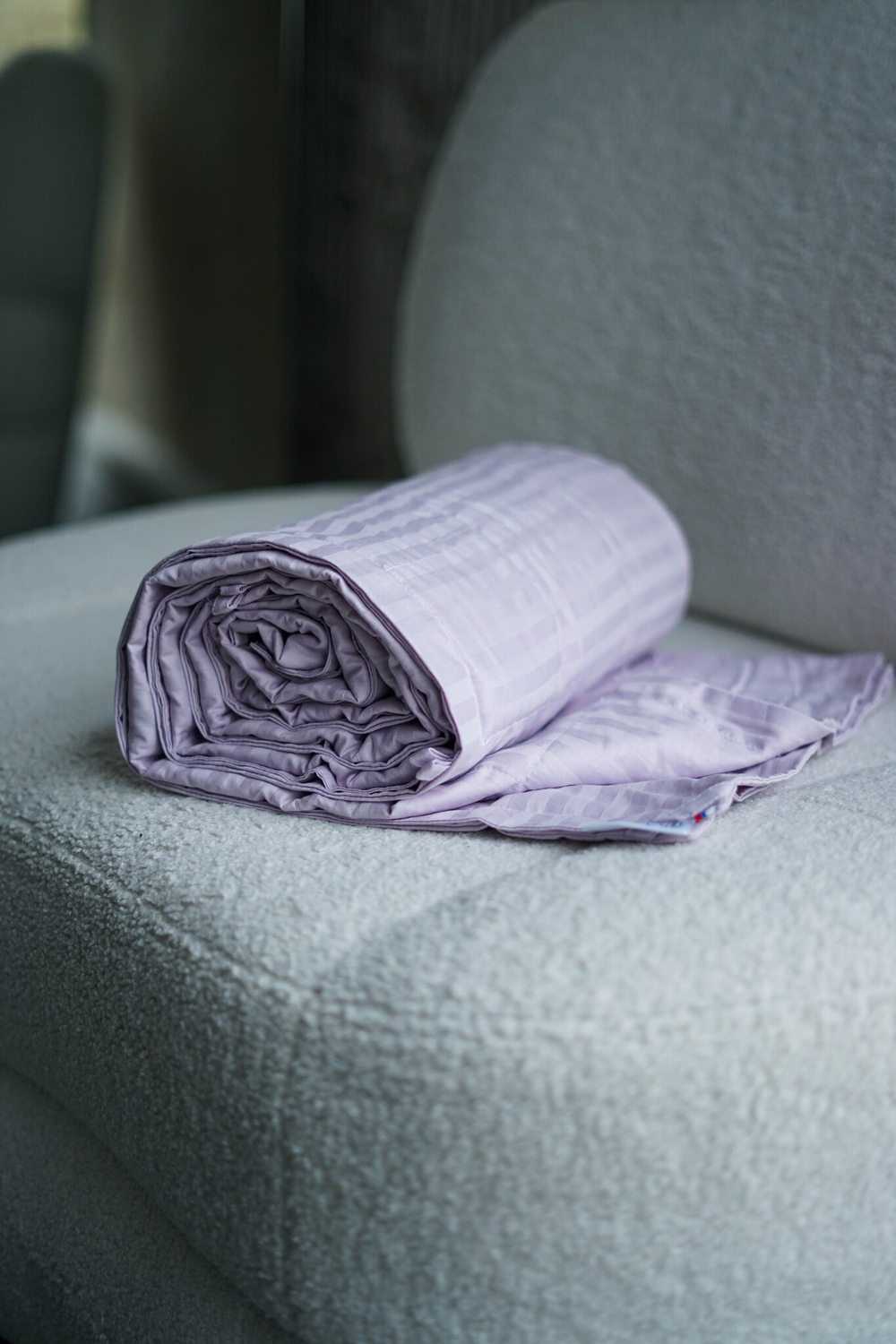 Утяжеленное одеяло "Active" из однотонного премиального хлопка