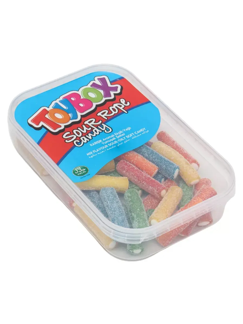 Жевательный мармелад короткие веревочки 200 г