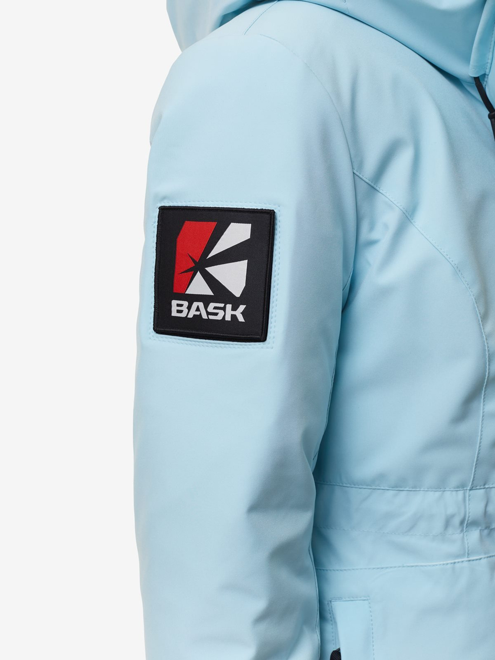 Пуховик женский BASK KHETA голубой