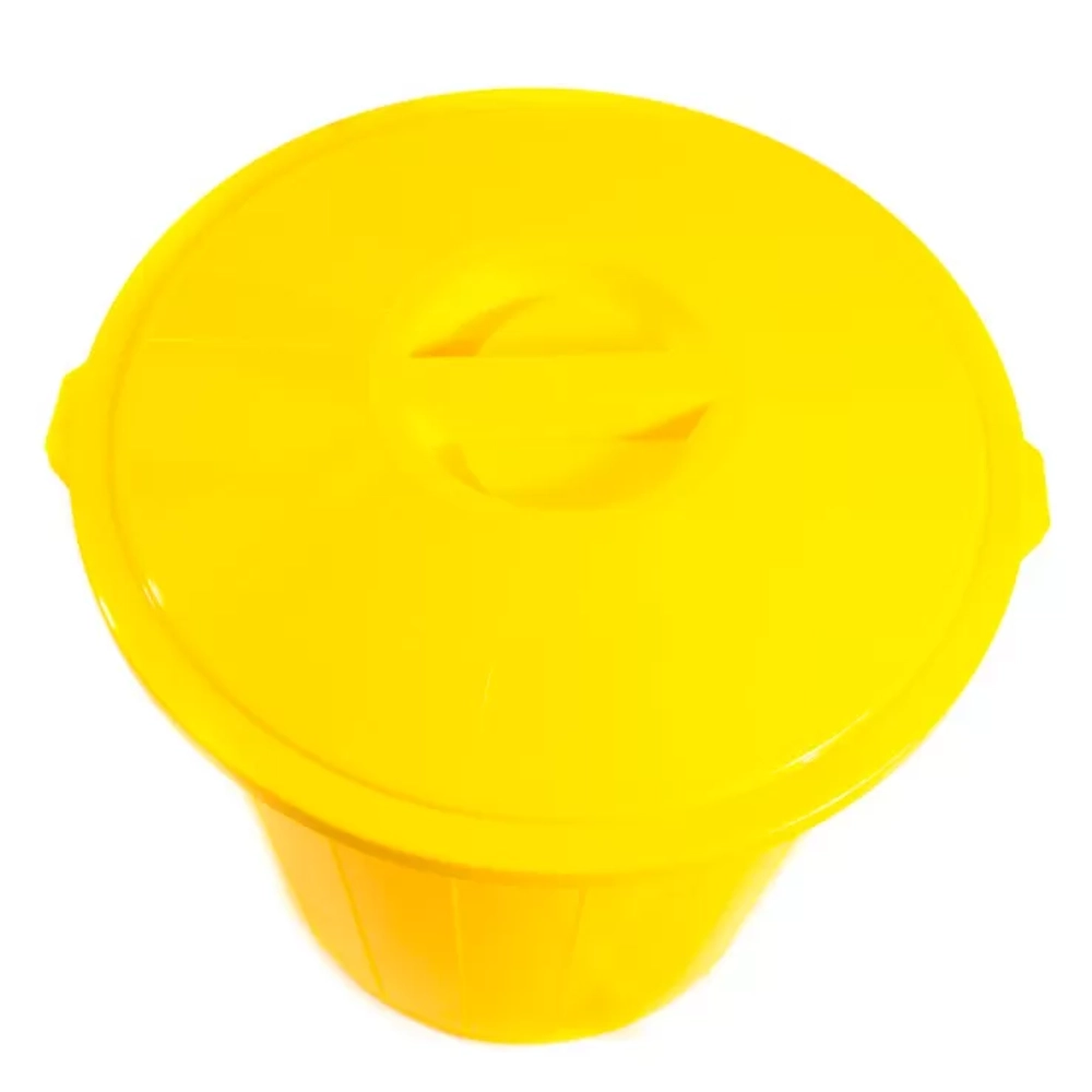 Бак для утилизации медицинских отходов Инновация класс Б 65 л высота 56 см желтый