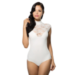 Женское боди с кружевом Doreanse Passion (Размер: XL) (Цвет: бордовый)