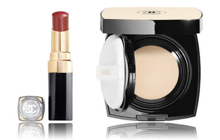 Набор декоративной косметики CHANEL Luminous Lip Gloss Cushion Foundation Makeup Sets Shiny No-Makeup Adherent Non-Cakey