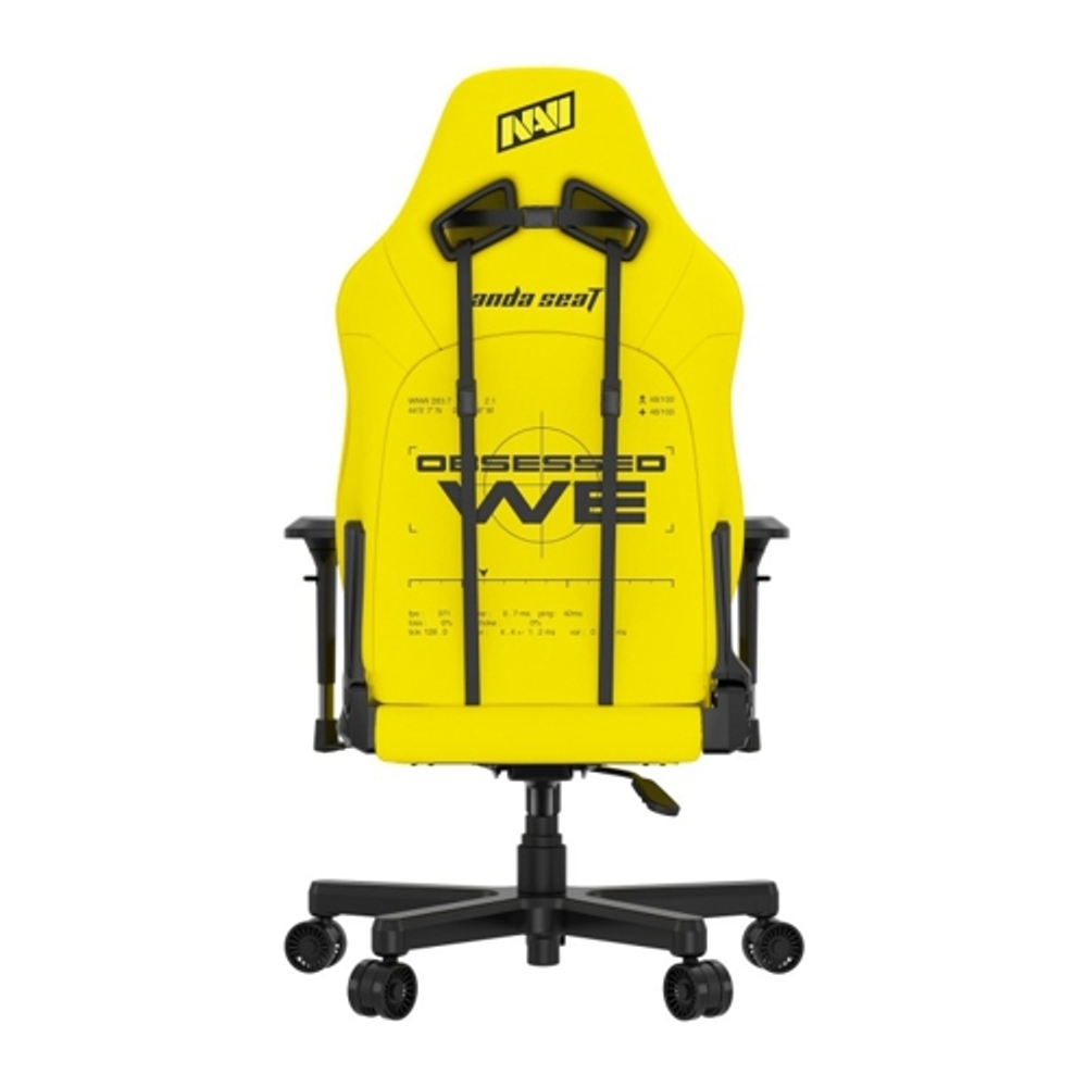 Кресло игровое Anda Seat NAVI Edition, Жёлтый