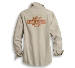 Рубашка Shirt Long Sleeve Vintage Harley-Davidson