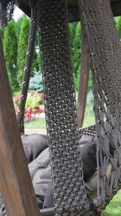 Подвесные плетеные качели СЕАРА (без каркаса)