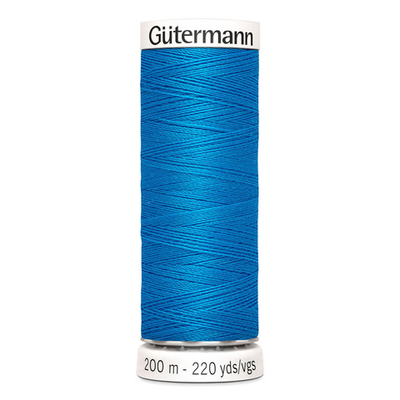 01 Нить Sew-All 100/200 м для всех материалов, 100% полиэстер Gutermann 748277 (386 королевский синий)