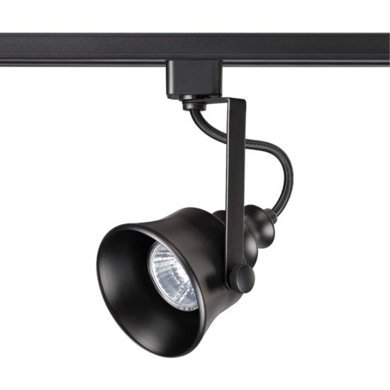 370548 PORT NT19 289 черный Светильник трековый однофазный трехжильный IP20 GU10 50W 230V VETERUM
