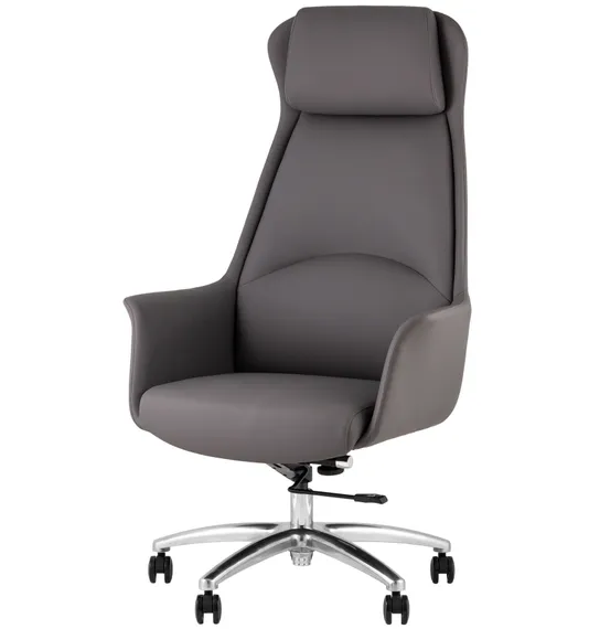Кресло руководителя Viking серое