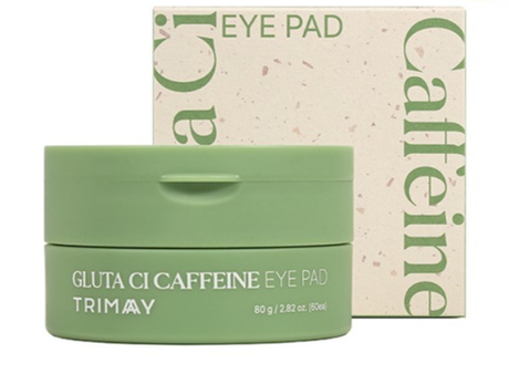 Trimay Увлажняющие и осветляющие пэды для кожи вокруг глаз Gluta Ci Caffeine Eye Pad, 60 шт