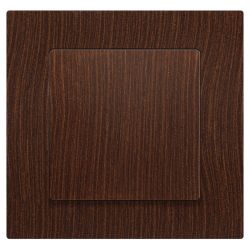 Переключатель Intro Accent 6-103-10 , 10А-250В, IP20, СУ, AL/CU, венге | Intro