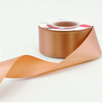 Лента Атласная 3,8см х 28м Полиэстер класс А (Коричневый)