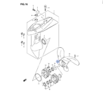 Шпонка срезная гребного винта Suzuki DF2.5-6/DT2-5