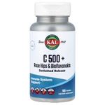 KAL, C 500 + шиповник и биофлавоноиды, 100 таблеток