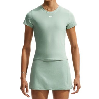 Женская теннисная футболка Nike Victory Dri-Fit Short Sleeve Tennis - steam/white
