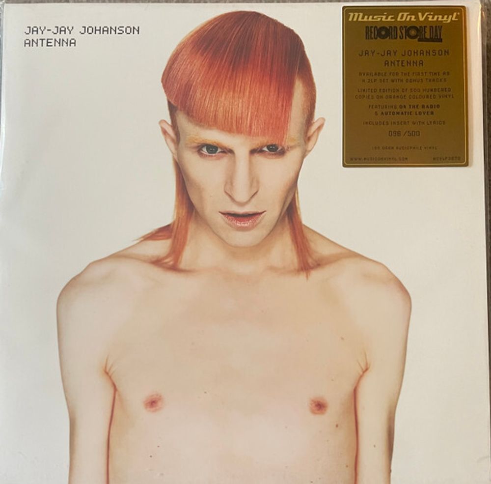 LP: Jay-Jay Johanson — «Antenna» (2005/2024) [Orange Vinyl] [2LP]