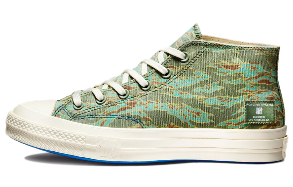 Chuck 70 Undefeated x Chuck 70 Half Converse Mid "Tiger Camo Print"