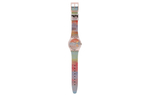 SWATCH Unisex 34mm Red Watch SO28Z700