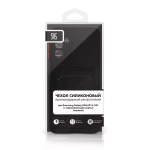 Силиконовый чехол с отделением для карт для Samsung Galaxy A04s/A13  black DF