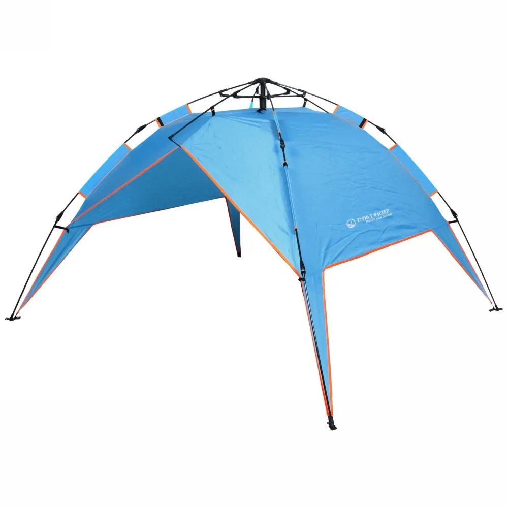 Палатка туристическая Печора-3 двухслойная, зонтичного типа, 200*200*145 см синяя