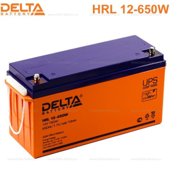 Аккумуляторная батарея Delta HRL 12-650W (12V / 150Ah)