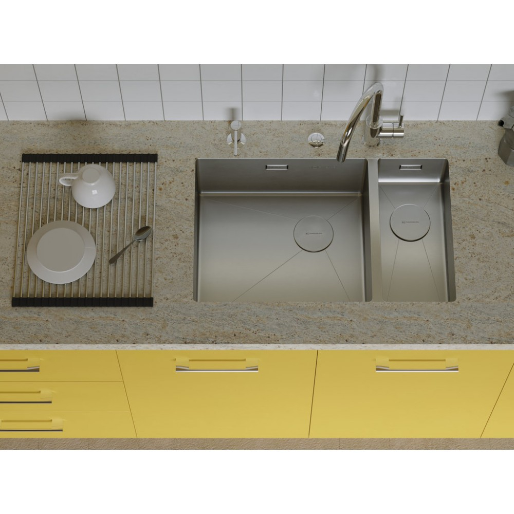 Кухонная мойка Omoikiri Taki 69-2-UIF-LG-L SIDE