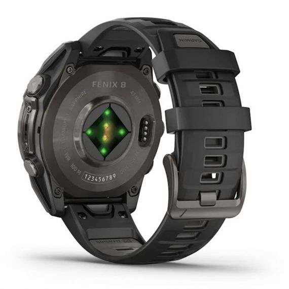 Garmin Fenix 8 AMOLED Sapphire 47 мм — титановые часы для профессионалов