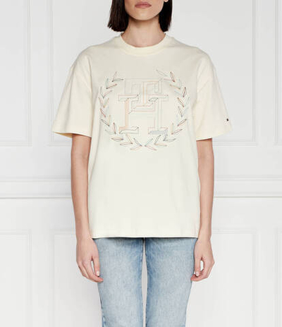 Футболка Laurel Tommy Hilfiger - бежевый(WW0WW41216)