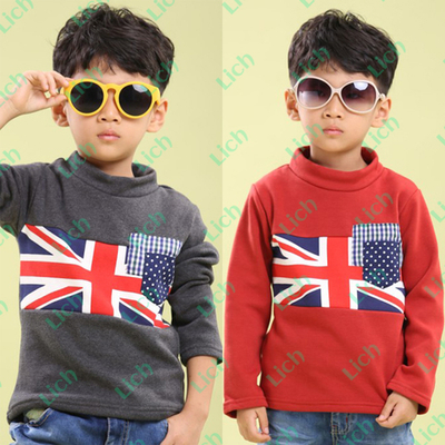Толстовка детская с принтом британского флага