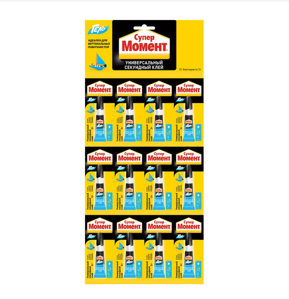 Гель Клей Супер Момент (З г) на мульти-карте