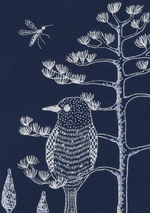 "Шишка шлепнулась шурша"-M607  вышивка