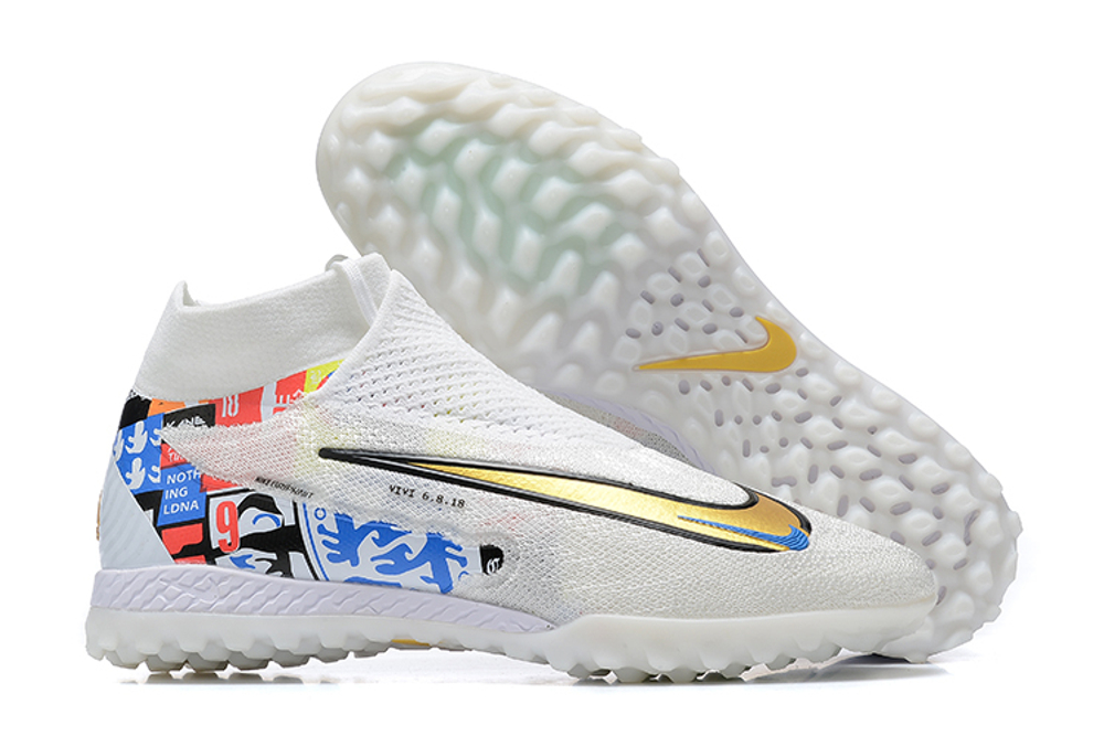 Шиповки Nike Phantom GX Elite DF Link TF (Белый)