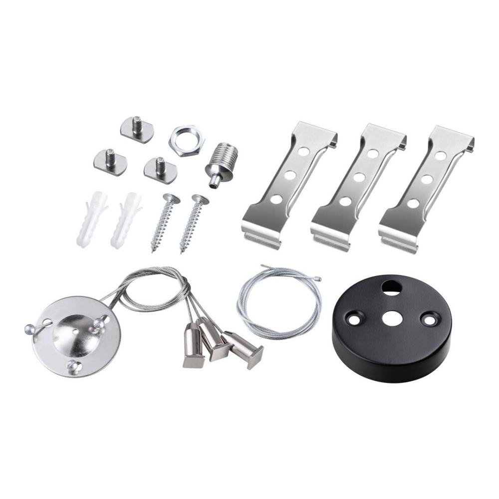 359122 OVER NT23 062 черный  Подвесной комплект для арт. 359115, длина троса 2м IP20 BITS