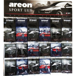Ароматизатор AREON LUX SPORT картонный Дисплей (72 шт)