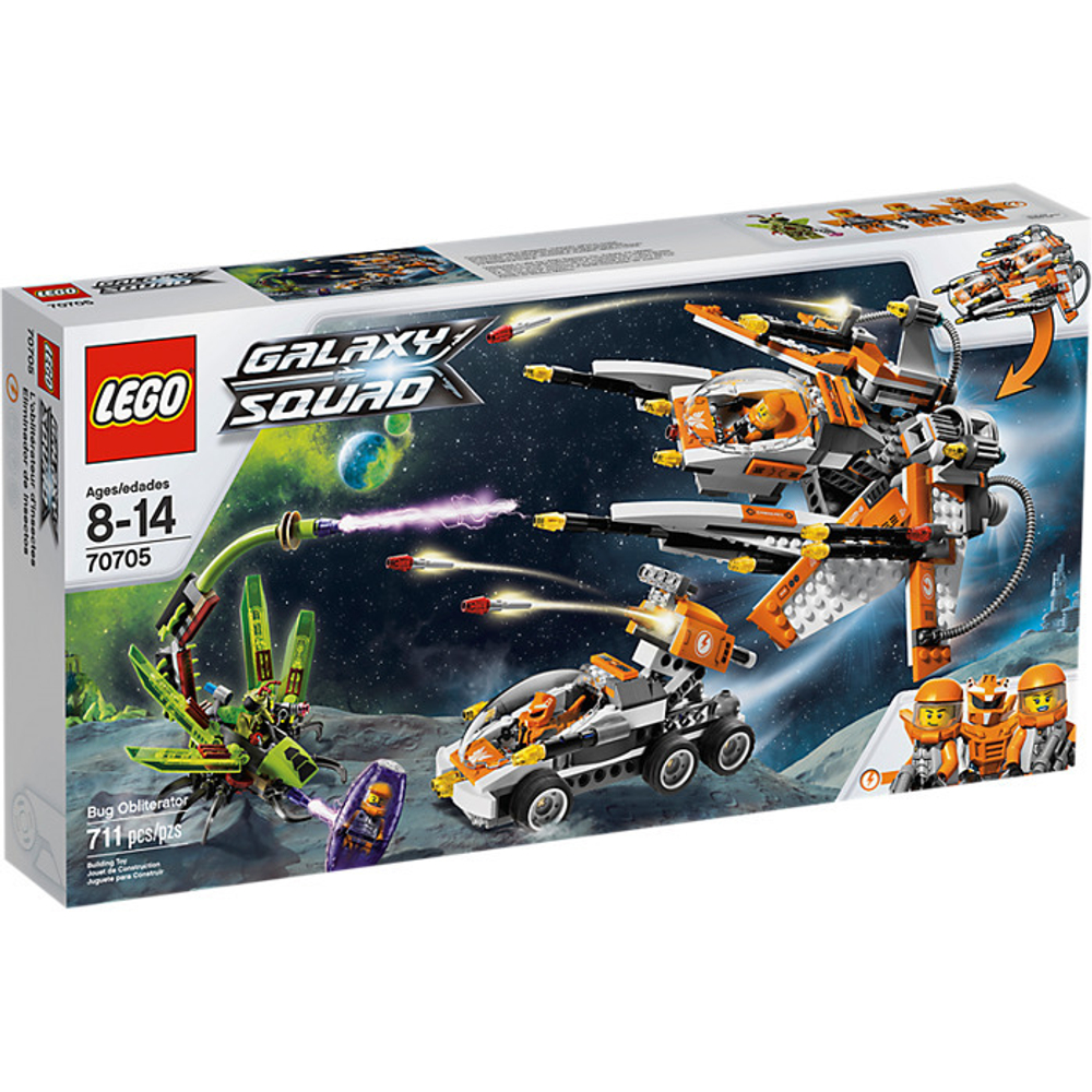 LEGO Galaxy Squad: Охотник за инсектоидами 70705 — Галактический отряд — LEGO Galaxy Squad: Bug Obliterator 70705