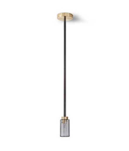 Pendant design lamp  Farol Double by Bert Frank (Smoky)