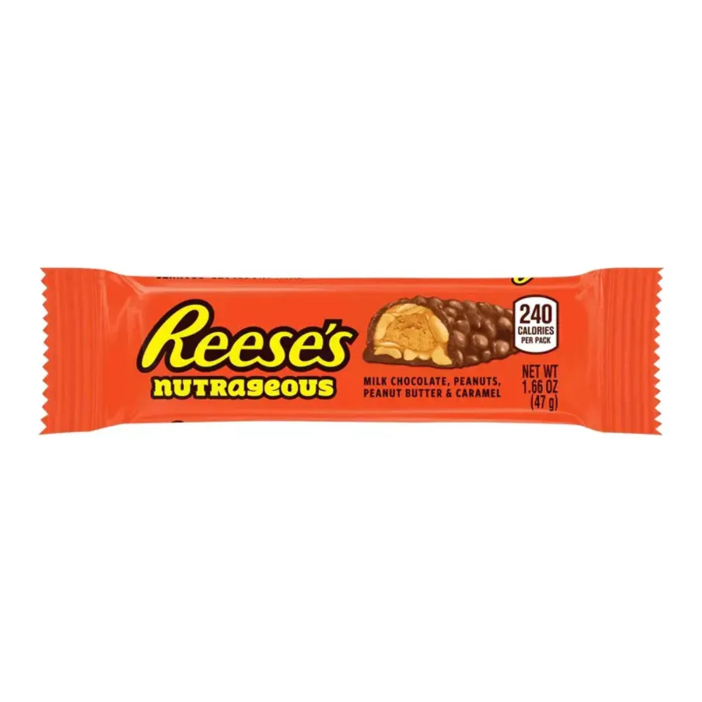 Батончик Reese&#39;s Nutrageous Bar 47г
