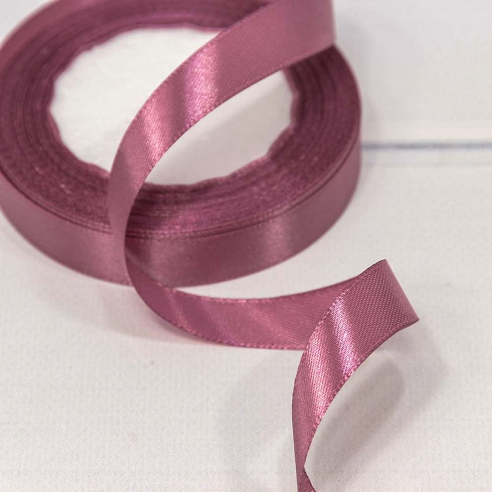 Лента Атласная 1,5см х 28м Сатин (Лиловый)