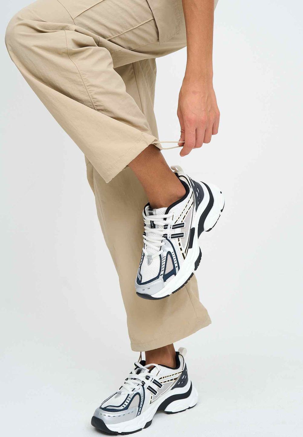 Брюки Kefirmaykifer Карго бежевые