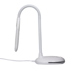 TLD-561 White-LED-450Lm-4500K Светильник настольный. 7W. Механический выключатель. Белый. ТМ Uniel