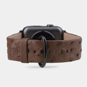 Ремешок кожаный для Apple Watch 40/41mm Classic коричневого цвета