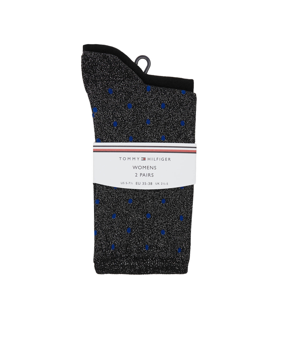 носки 2 пары Tommy Hilfiger - черный(100001493)