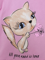 3-42-8 Футболка для девочки