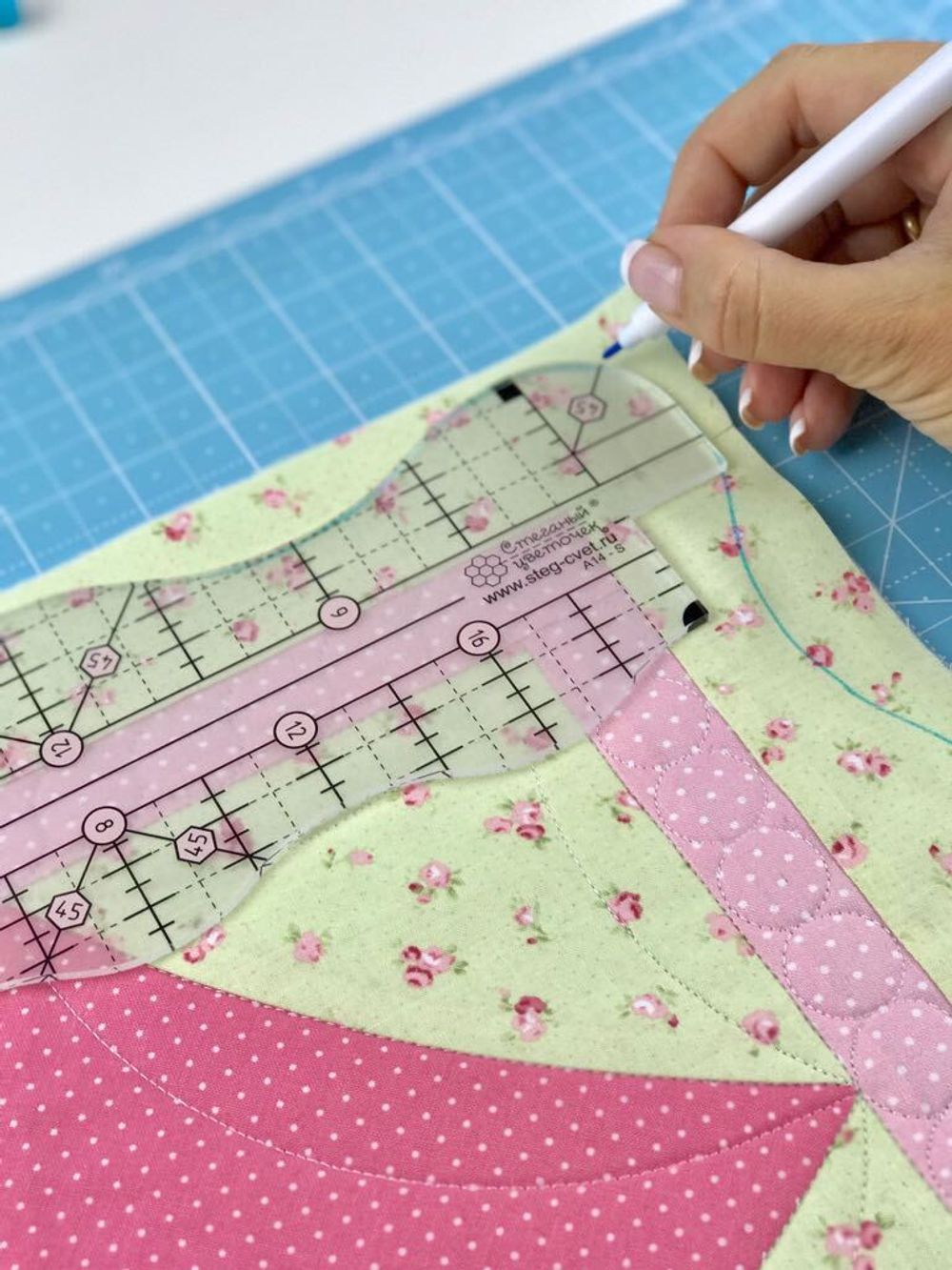 Линейка "Волнистый край" 2 (арт. A14-S)