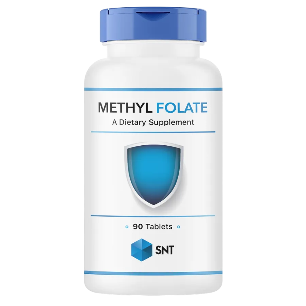 SNT Methyl folate 400 mcg 90 tablets, Витамин B9 (Фолиевая кислота) !!!Срок 05.08.2025