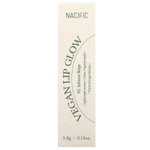 Nacific, Vegan Lip Glow, 02 лососевый бежевый, 3,9 г (0,13 унции)