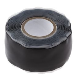 Изолента ЭРА PRO PROSS25 силиконовая самослипающаяся 25 мм х 3 м черная