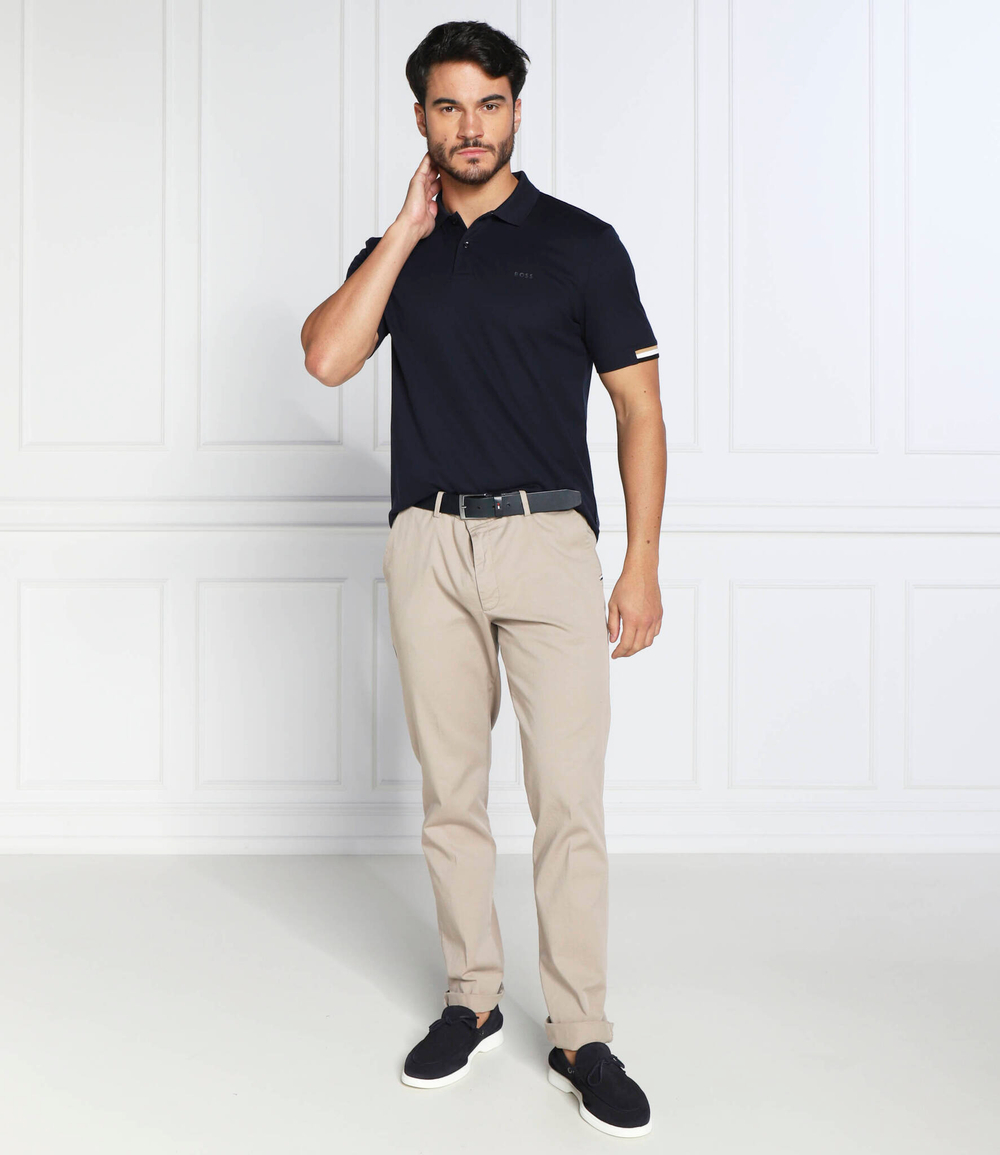 поло parlay 147 BOSS BLACK - темно-синий(50467113)