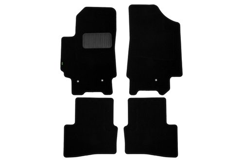 Коврики в салон для HYUNDAI Creta 2016-2020, 2020-2021, кроссовер, 4 шт. (текстиль) KLEVER02206001210KH