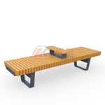 Лавка Rail Road 02 с подлокотником